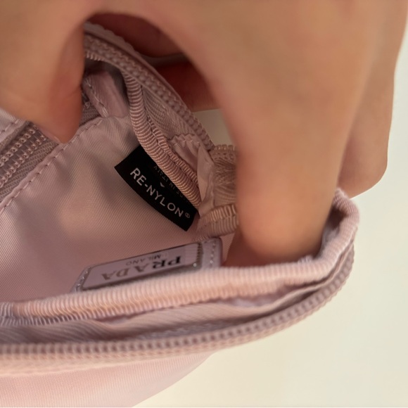 Prada - Micro Re-Nylon Pouch - Alabaster Pink Color - OS - 100% Authentic - Picture 6 of 16